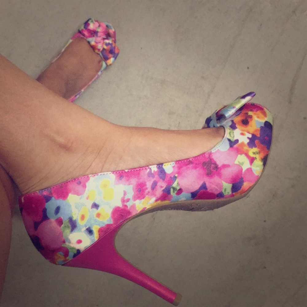 Fioni Floral Heels